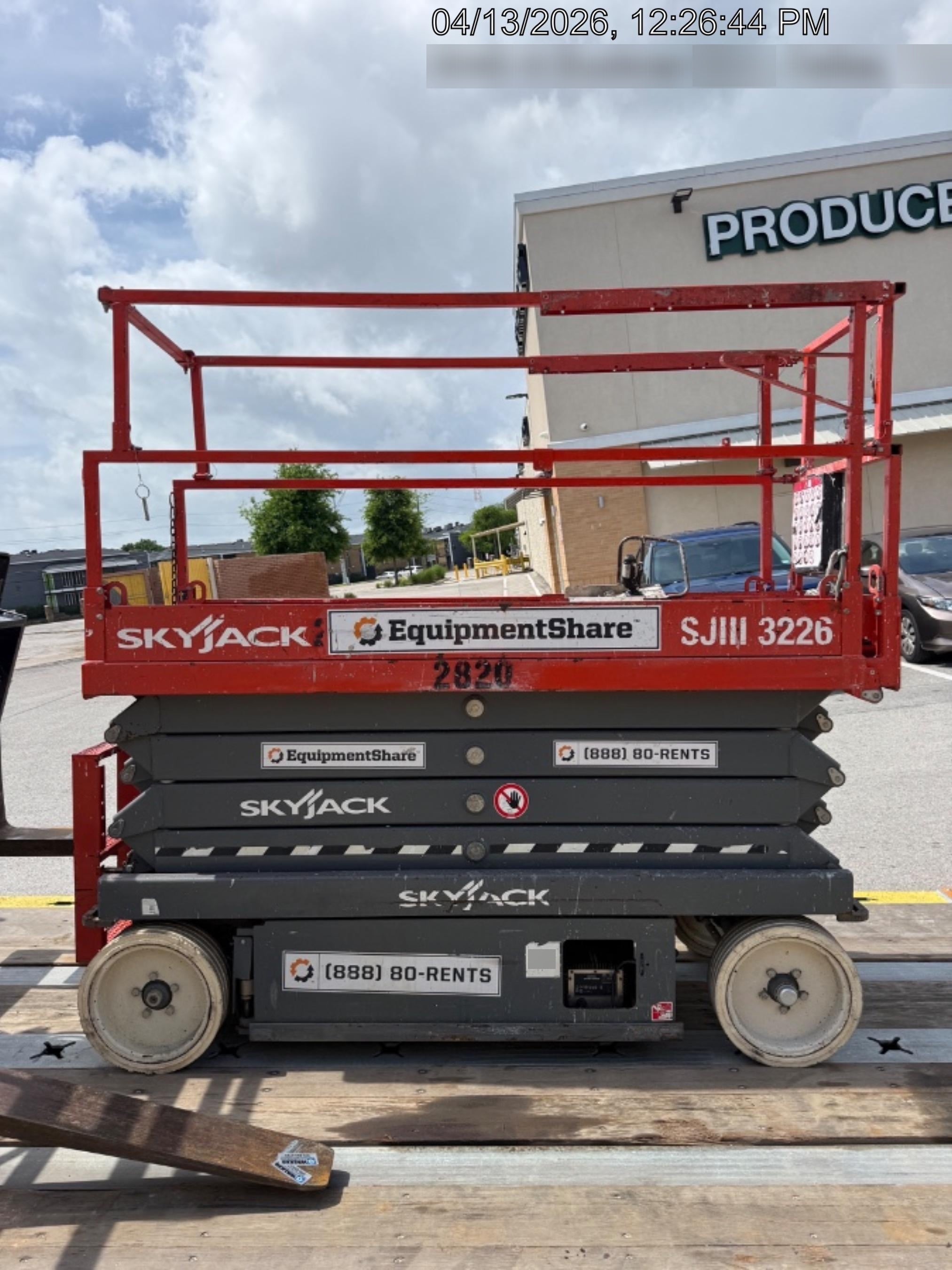 2017 Skyjack SJIII-3226 Standard, Skycode