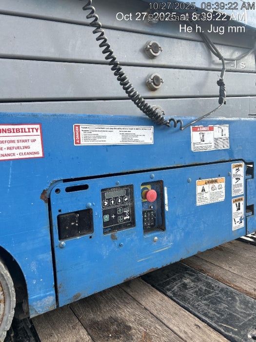 2017 Genie GS-1930 Genie GS-1930 Lift w/Fixed Rail and Chain Entry