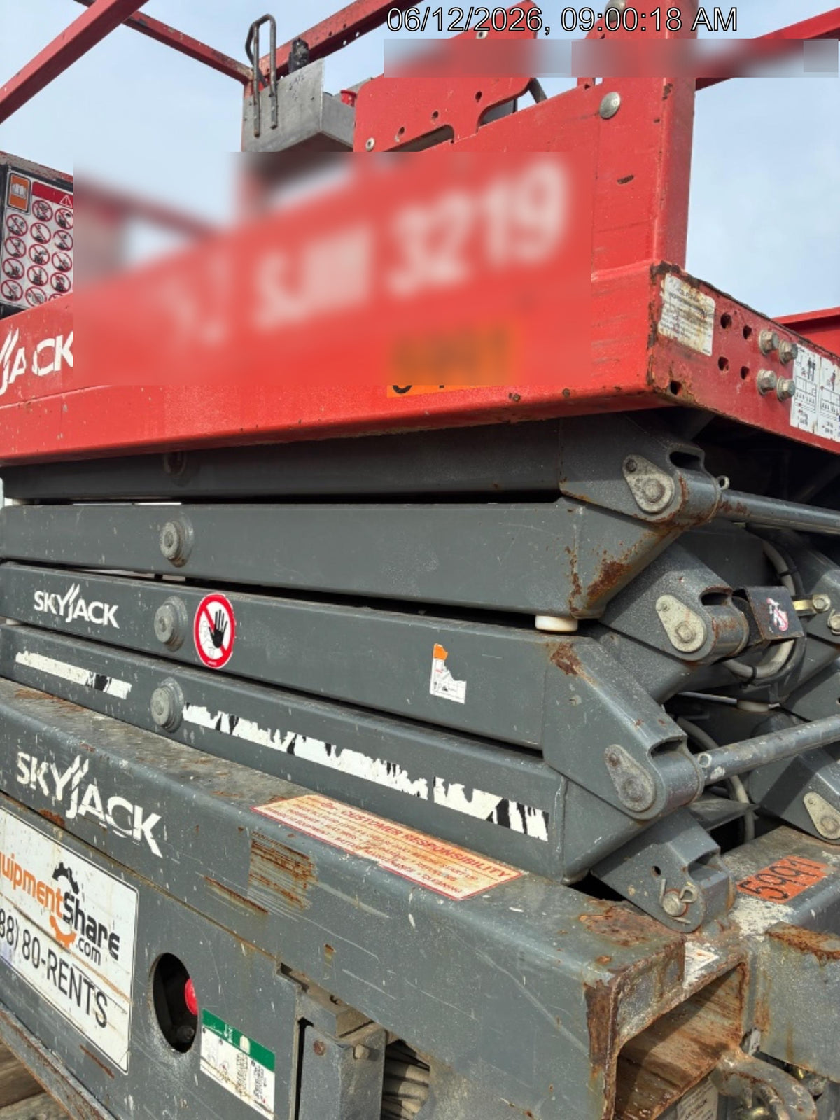 2017 Skyjack SJIII-3219 Skyjack SJ3219, Trojan Battery Set, Extended Warranty 5yr/5k hr