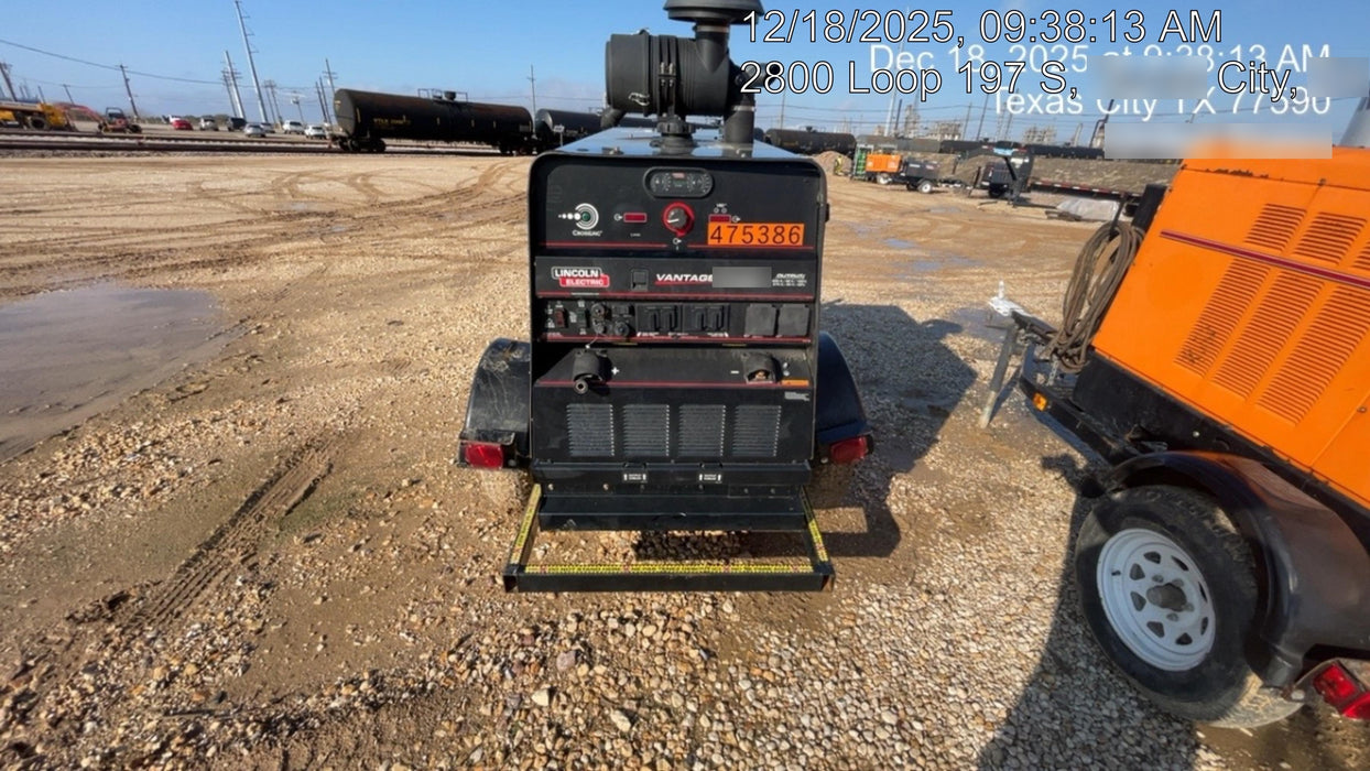 2024 Lincoln Electric Vantage 549X Vantage 549X Ready Pak 3 w/ Telematics & Decals, Stainless (Includes Trailer, Cable Rack, Fender Light Kit), part #K3534-2-RP3MES