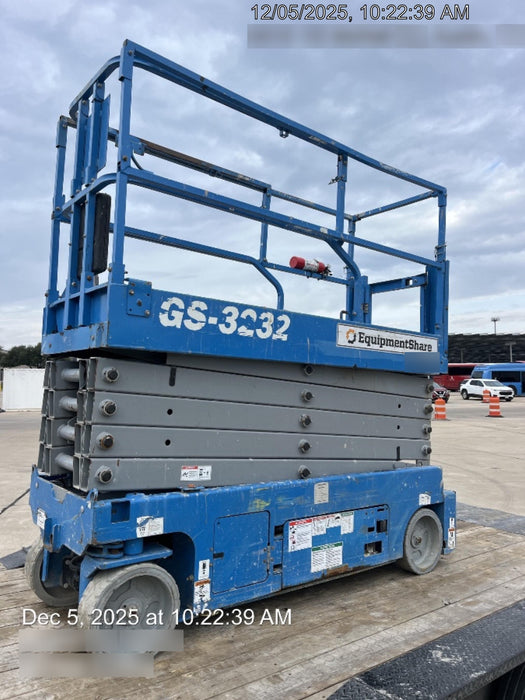 2018 Genie GS-3232 Genie GS-3232 Scissor Lift w/Standard Options