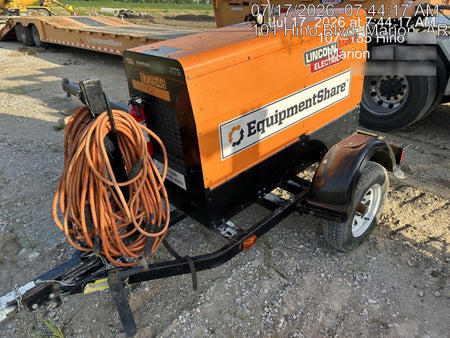 2021 Lincoln Electric Vantage 322 Vantage 322 Ready Pak 3 w/ Decals, ORANGE (includes trailer, cable rack, fender light kit) NO Telematics