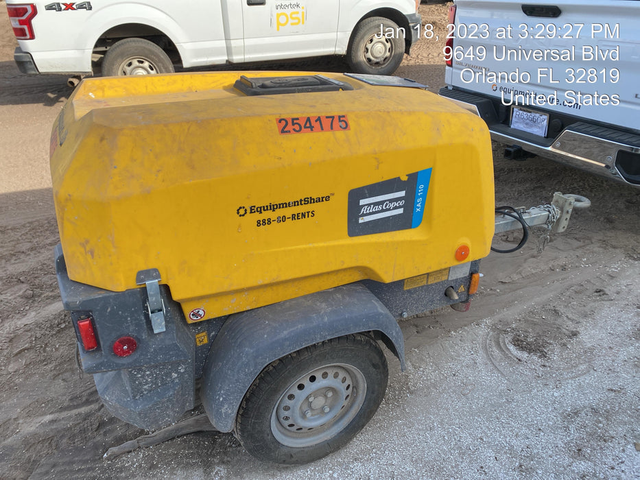 2022 ATLAS COPCO XAS 110