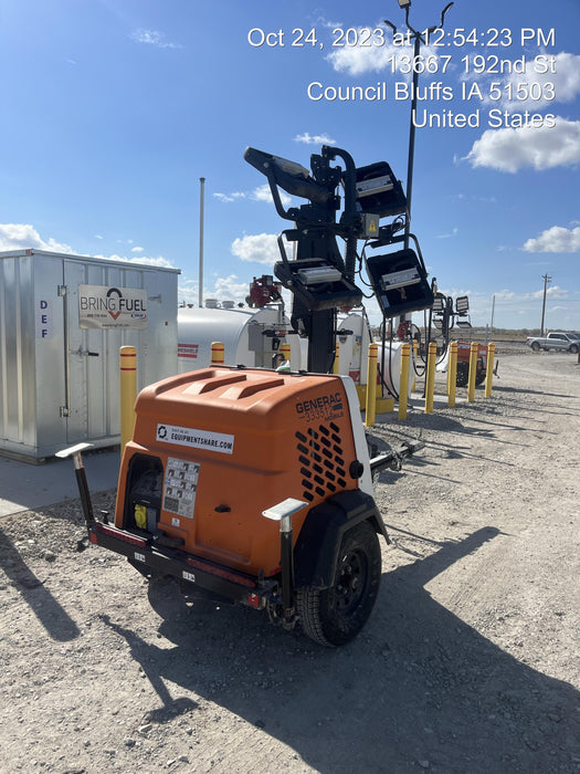 2023 Generac MLT2 Diesel, Flex Switch 120V Input, Powerzone Controller, (4) 320W LED Lights, 4kW Generator, 39.9 Gal Fuel Tank, 2" Ball, T3