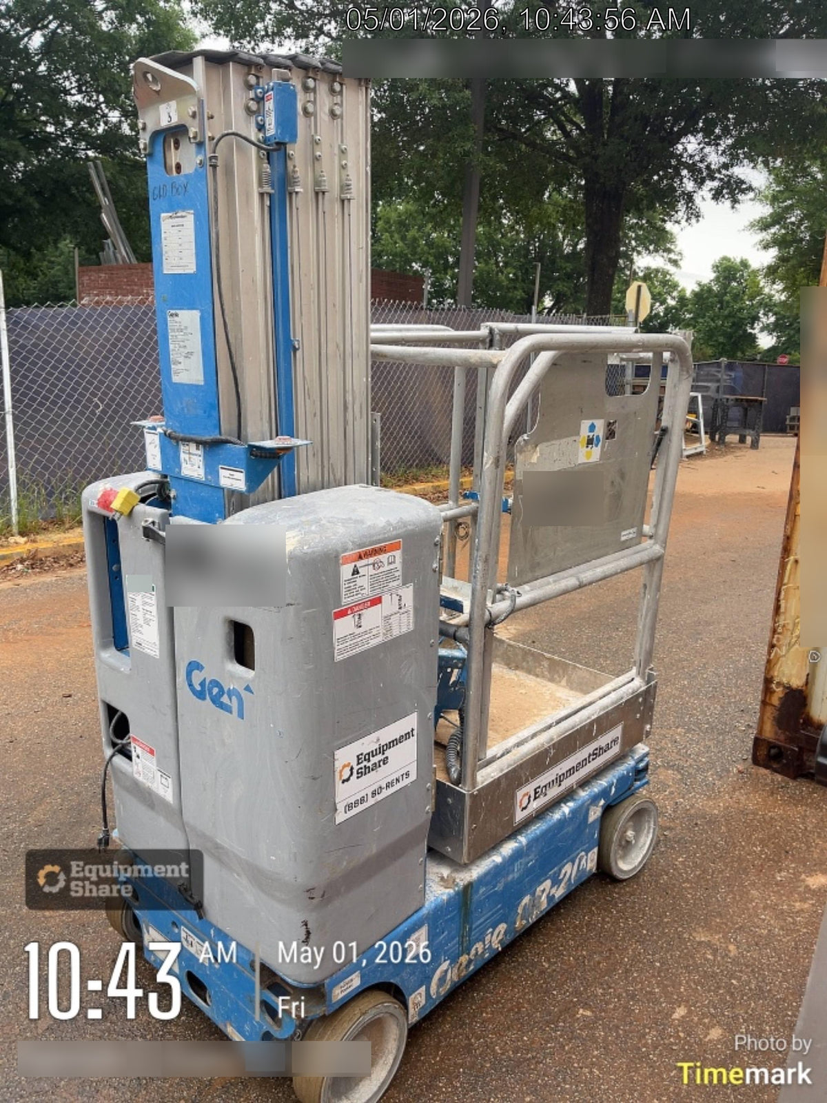 2019 GENIE GR-20