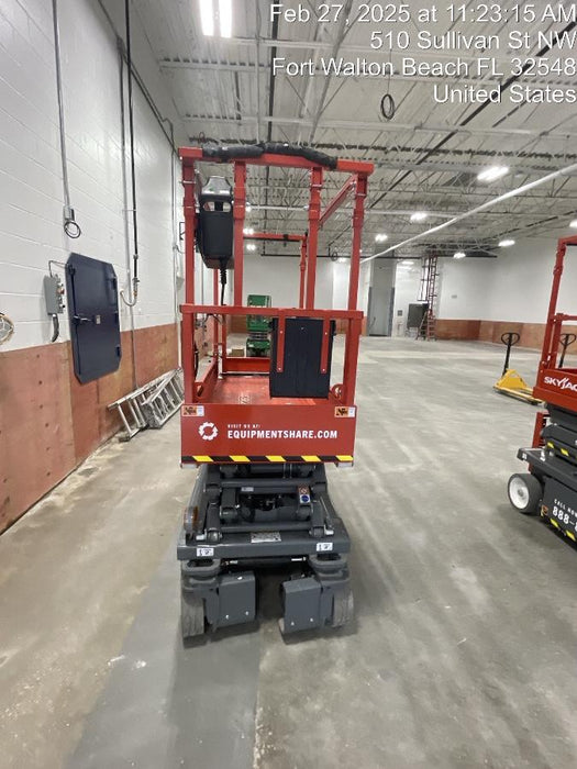 2024 Skyjack SJ3219 Electric Drive, Sld NM Tires, DBcns, RFRails, Power to Platform, T3 + Access Control