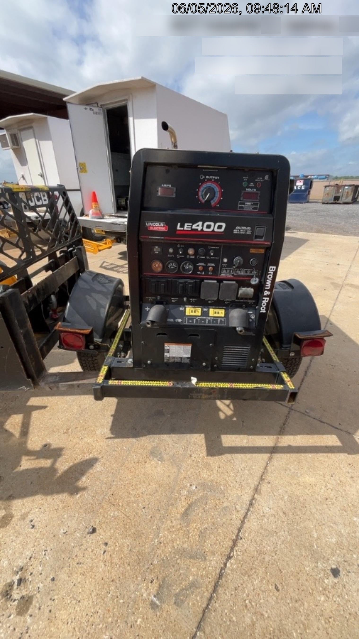2024 Lincoln Electric LE400 Kubota V1505, Trlr, Cable Rack, Light Kit, ES Decals, T3
