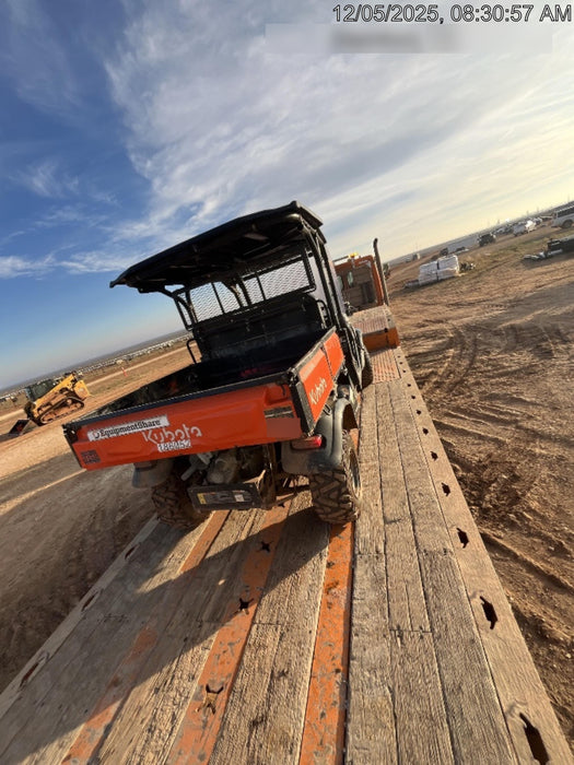 2021 Kubota RTV-X1140W-H Plastic Canopy, Windshield Acrylic Clear, LED Strobe Light, Wire Harness Kit, Back up Alarm