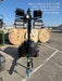 2022 Allmand NLV3GR (4) LED Light Fixture 350W, 23' Vertical Mast, 3kW Prime, Towable, ES Decals, T3