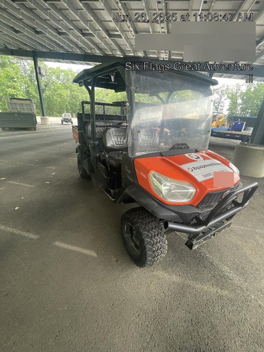 Kubota RTV-X1140W-H Plastic Canopy, Windshield Acrylic Clear, LED Strobe Light, Wire Harness Kit, Back up Alarm