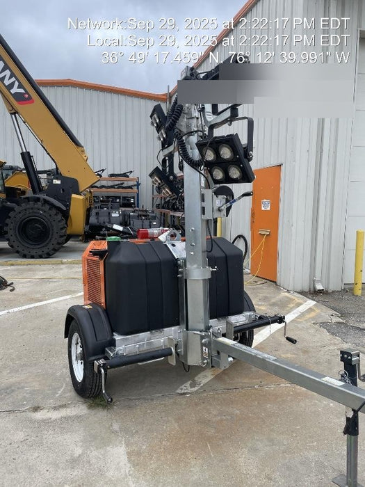 2024 Wanco WLTT-4MM4K Diesel, Deep Sea Controller, Shore Power Plug, Auto Start, (4) 350W LED Floodlights, 4kW Generator, 60 Gal Fuel Tank, 2" Ball, T3