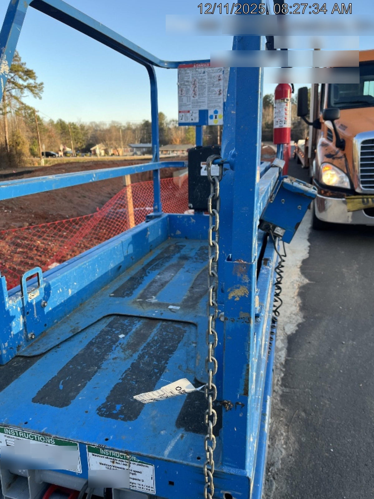 2020 Genie GS-1930 Fixed rails with chain entry gate - Pre A92.20