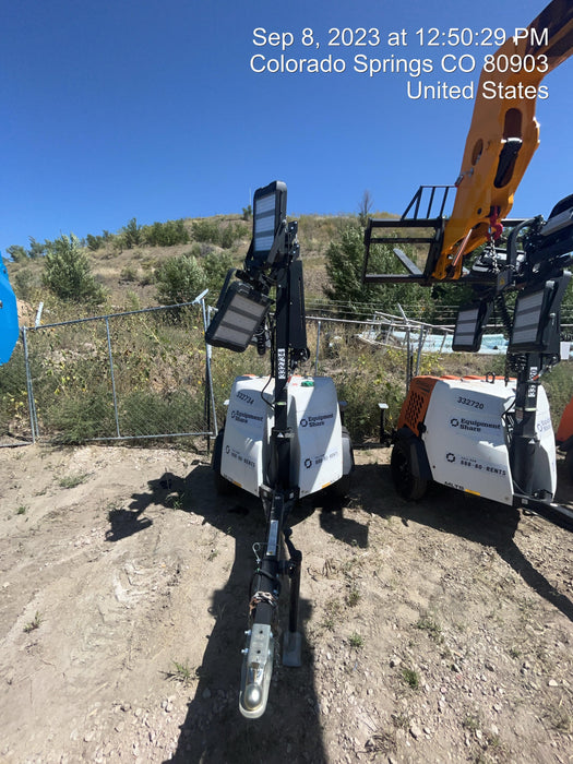 2023 Generac MLT2 Diesel, Flex Switch 120V Input, Powerzone Controller, (4) 320W LED Lights, 4kW Generator, 39.9 Gal Fuel Tank, 2" Ball, T3