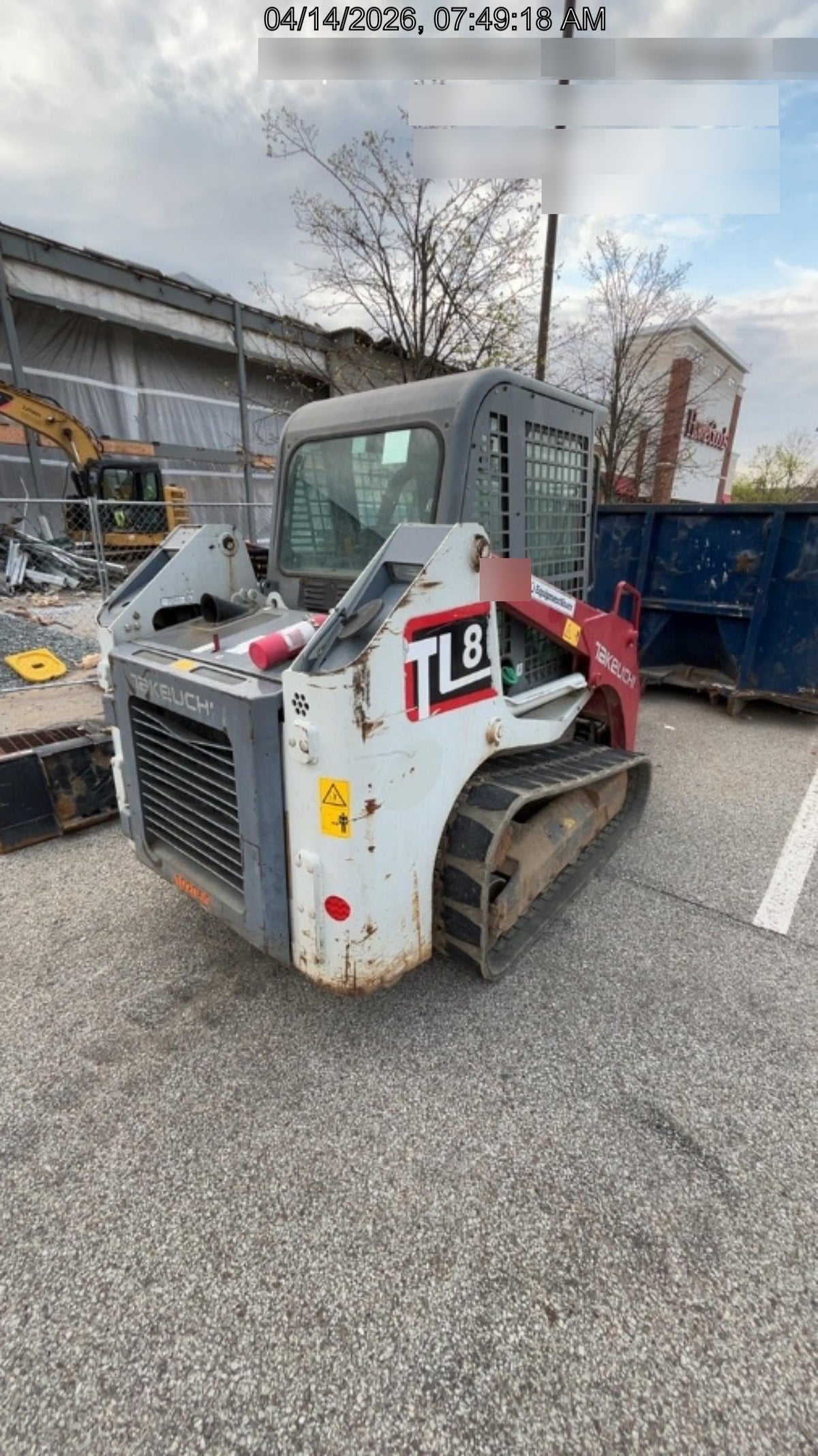 2020 TAKEUCHI TL8R2-CR