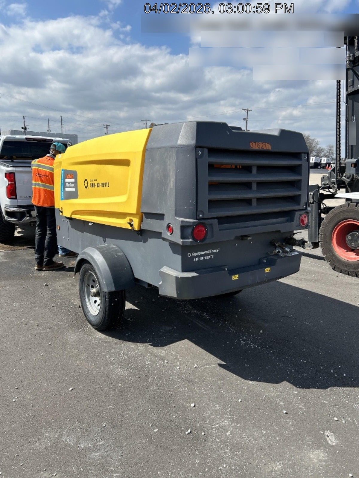 2023 ATLAS COPCO XAS 400-150 PACE