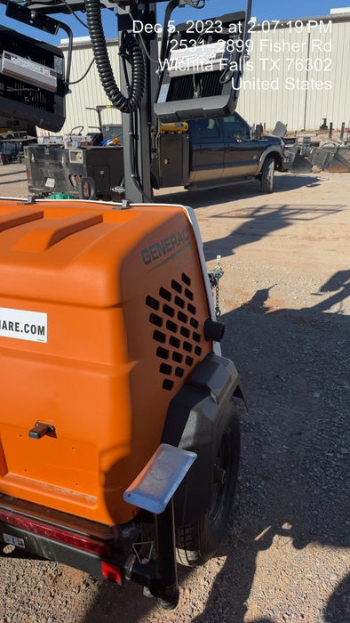 2023 Generac MLT2 Diesel, Flex Switch 120V Input, Powerzone Controller, (4) 320W LED Lights, 4kW Generator, 39.9 Gal Fuel Tank, 2" Ball, T3