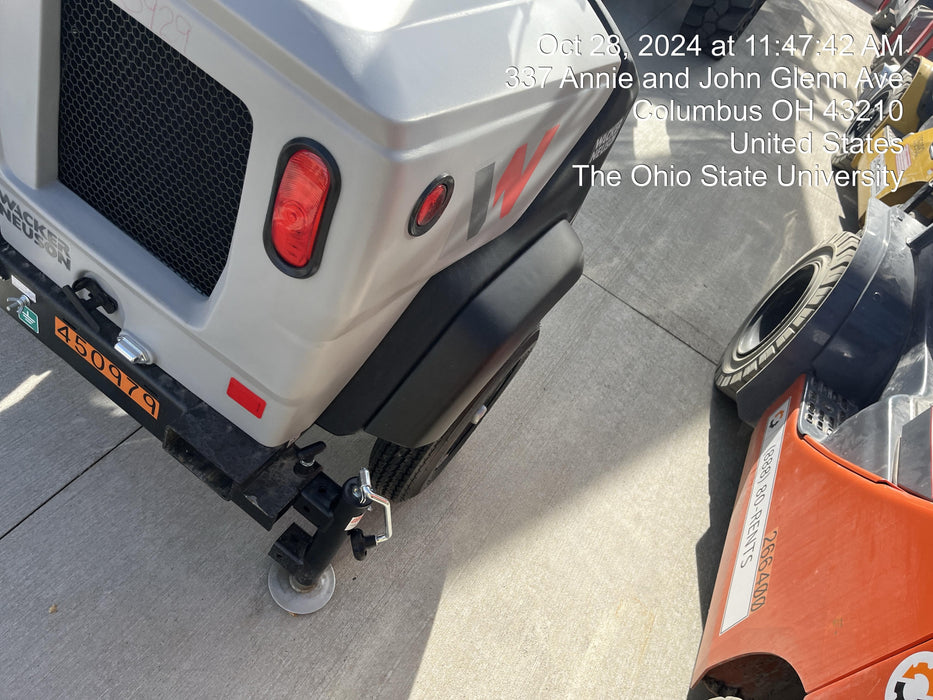 2024 Wacker Neuson LTT4 Diesel, Kohler KDW702, Deep Sea Controller, Auto Start, LED 320W, Bypass Outlet, T3