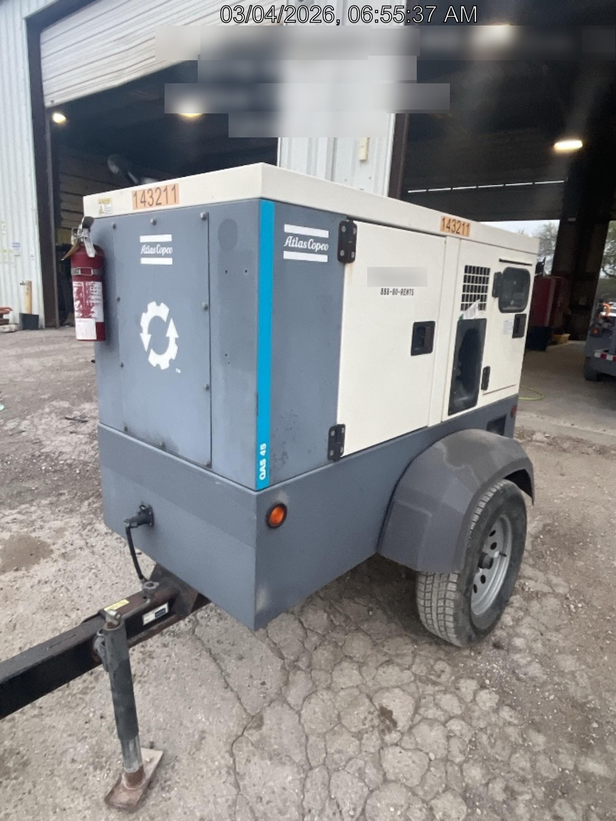 2021 ATLAS COPCO QAS45 CWK
