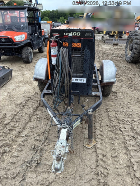 2022 Lincoln Electric LE400 Kubota V1505, Trlr, Cable Rack, Light Kit, ES Decals, T3