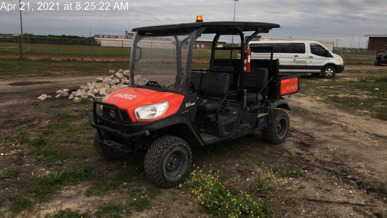 2020 Kubota RTV-X1140 CANOPY,STROBE,BACK UP ALARM,WINDSHIELD, FIRE EXT