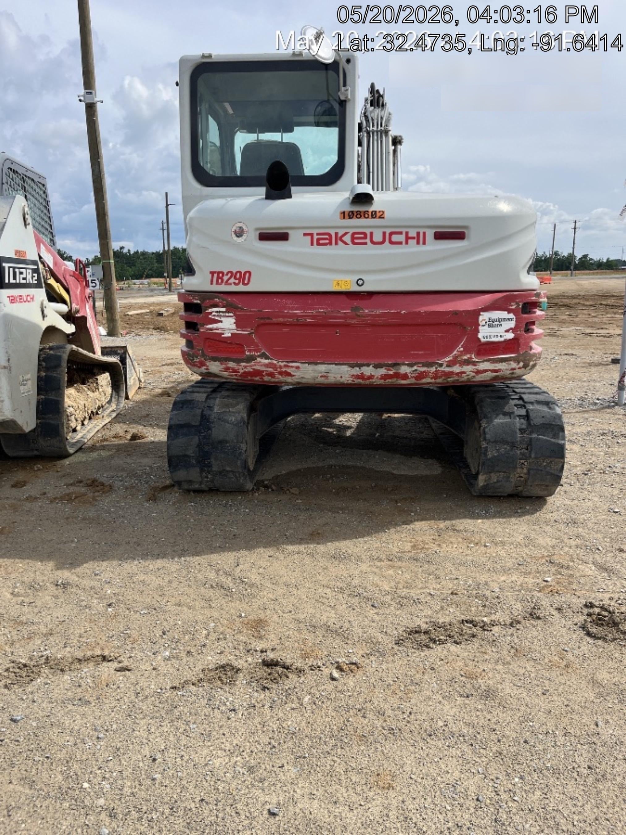 2020 TAKEUCHI TB290C