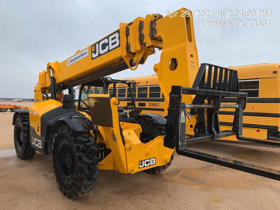 2020 JCB 512-56 Canopy, 74Hp, Solid Tires, Work Lights, Beacon, Aux Hydraulics, Back up Alarm, Lifting Eye, ES Decals