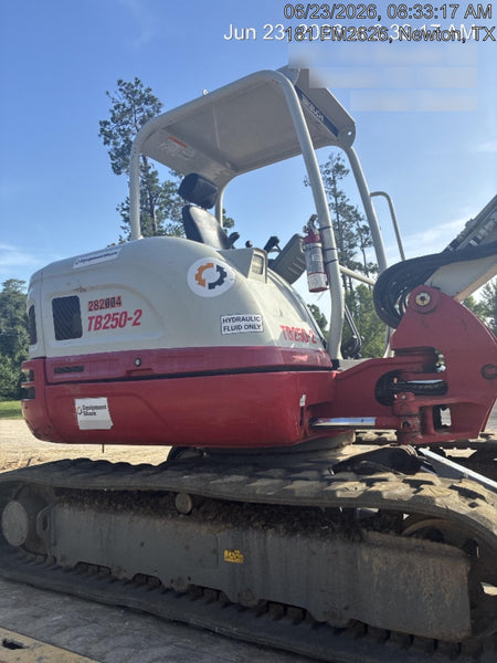 2022 TAKEUCHI TB250-2R