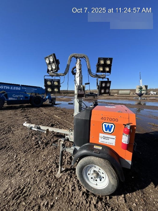 2024 Wanco WLTT-4MM4K Diesel, Deep Sea Controller, Shore Power Plug, Auto Start, (4) 350W LED Floodlights, 4kW Generator, 60 Gal Fuel Tank, 2" Ball, T3