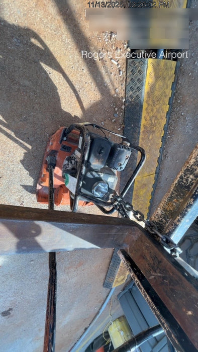 2022 Multiquip MVC88VTHW Plate Compactor, 20", w/Water Tank, Honda GX160