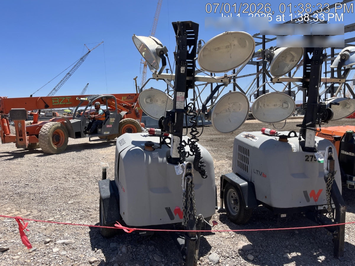 2018 Wacker Neuson LTV6L-MH Wacker Neuson LTV6L Towable Light Tower