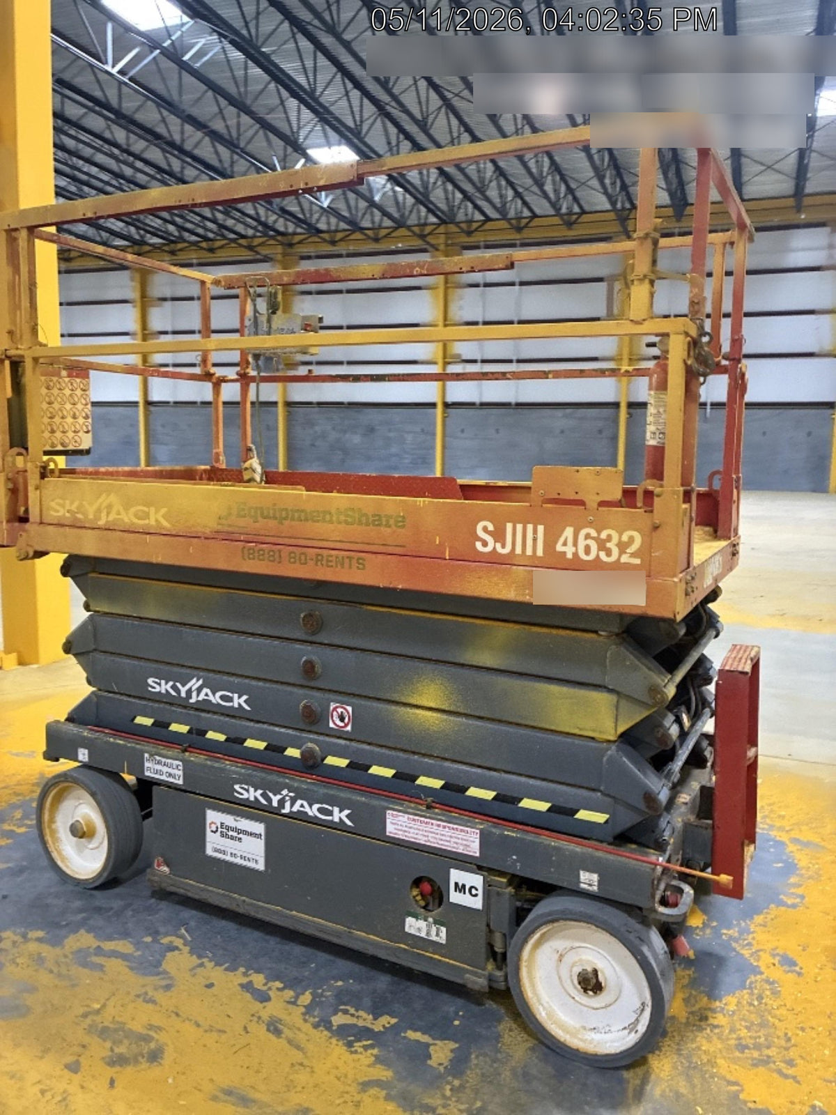 2018 Skyjack SJIII-4632 Skyjack SJIII4632 Battery