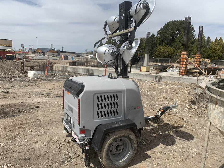 2019 Wacker Neuson LTV6L-MH Mobile Light Tower w/Fuel Level Sensor Installed