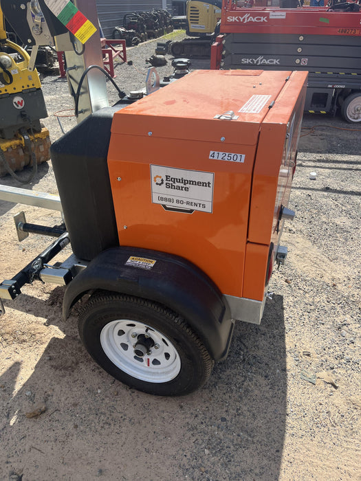 2024 Wanco WLTT-4MM4K Diesel, Deep Sea Controller, Shore Power Plug, Auto Start, (4) 350W LED Floodlights, 4kW Generator, 60 Gal Fuel Tank, 2" Ball, T3