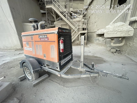 2021 Lincoln Electric Vantage 549X Ready Pak 3, ORANGE (includes trailer, cable rack, fender light kit)