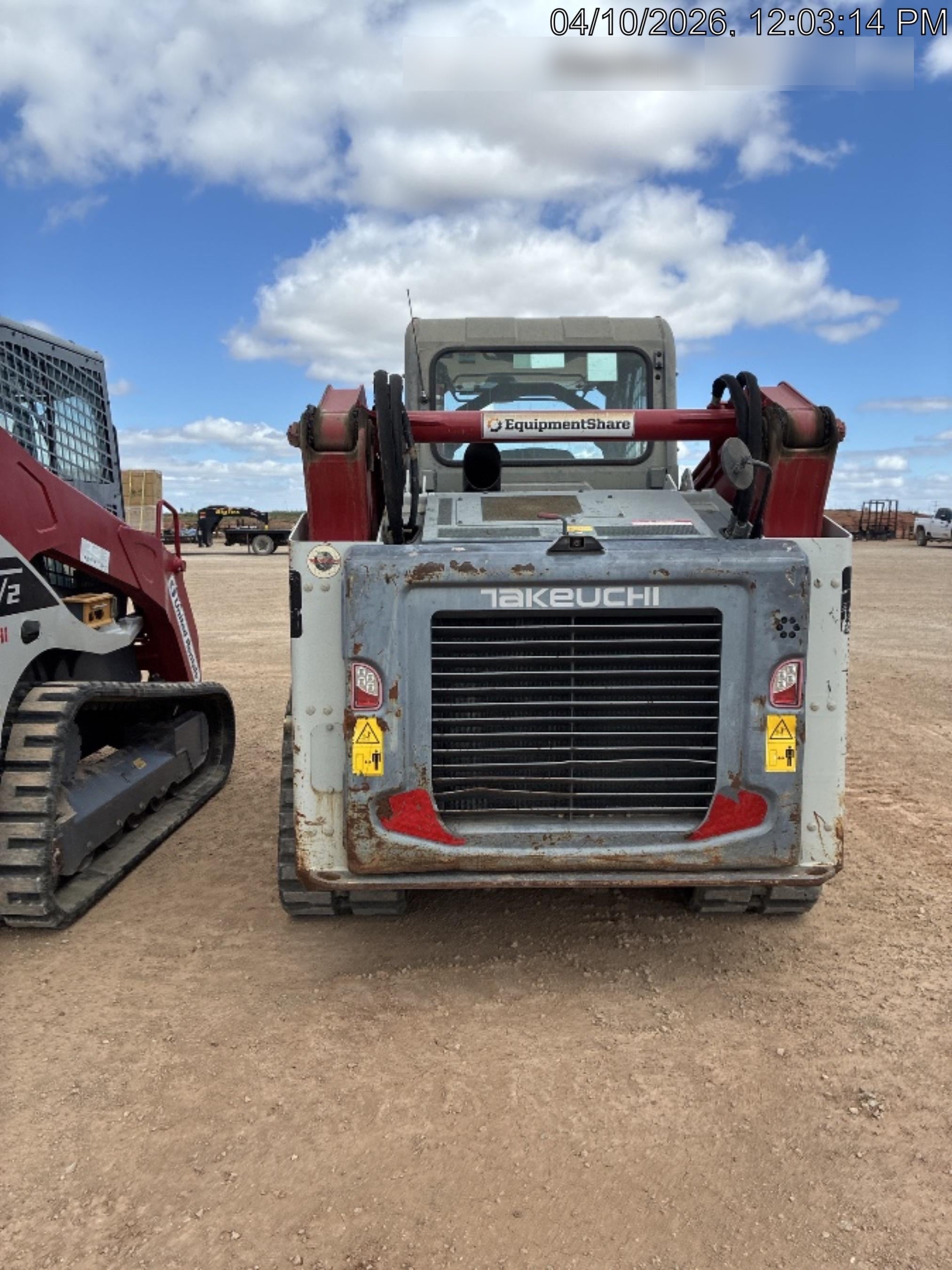 2020 Takeuchi TL12V-2 Cab, Rubber Track