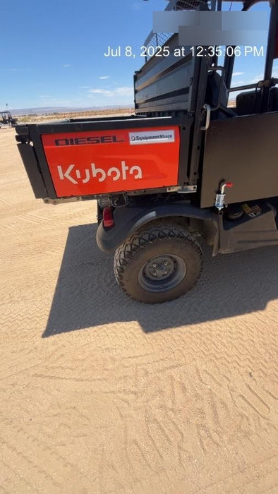 2021 Kubota RTV-X1140W-H Plastic Canopy, Windshield Acrylic Clear, LED Strobe Light, Wire Harness Kit, Back up Alarm