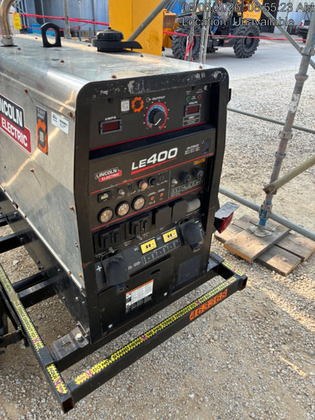 2024 Lincoln Electric LE400 Kubota V1505, Trlr, Cable Rack, Light Kit, ES Decals, T3