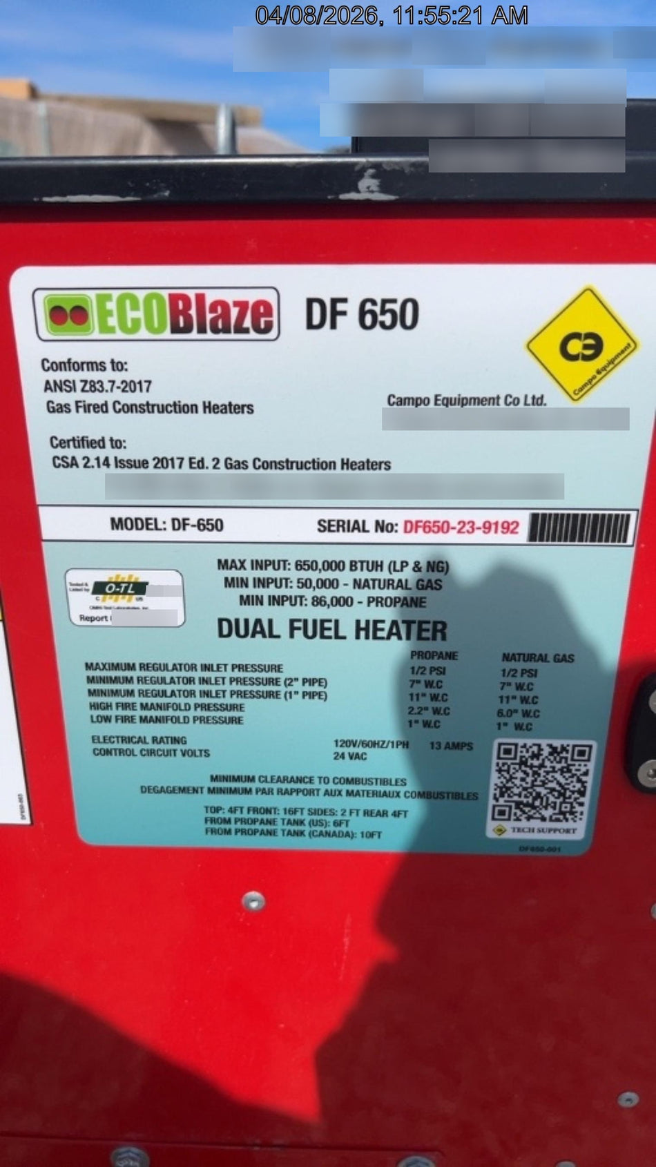 2024 CAMPO DF650RE3D