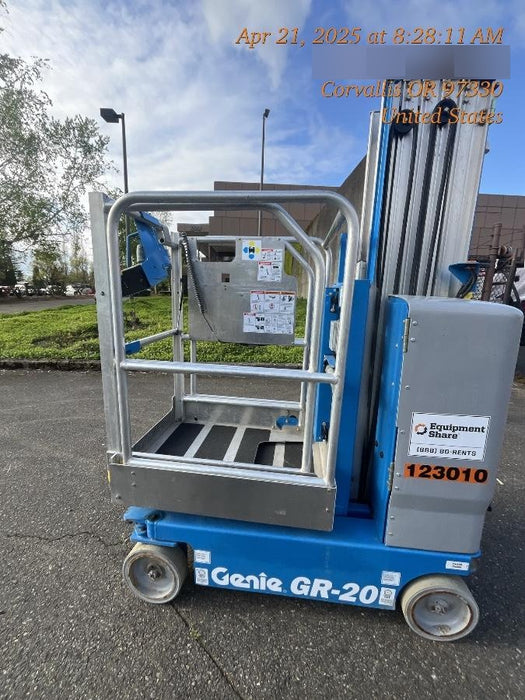 2020 GENIE GR-20