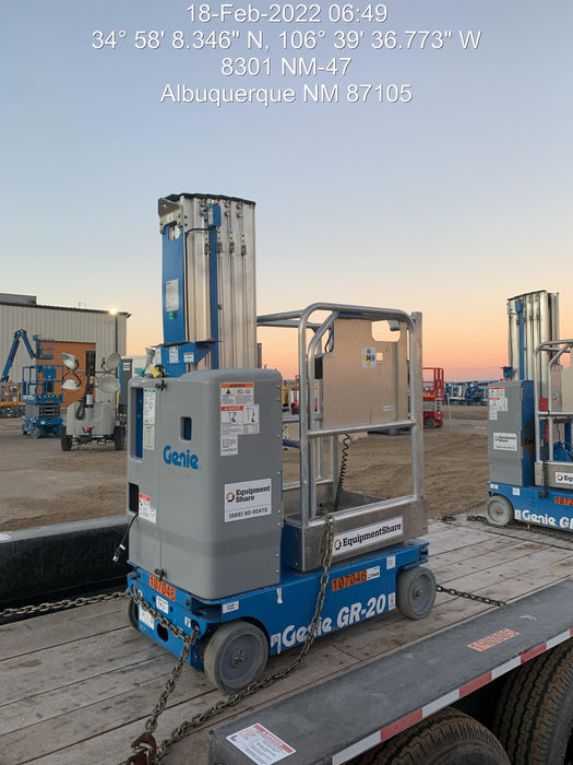 2020 GENIE GR-20