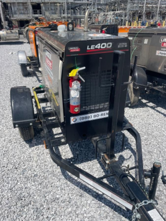 2024 Lincoln Electric LE400 Kubota V1505, Trlr, Cable Rack, Light Kit, ES Decals, T3