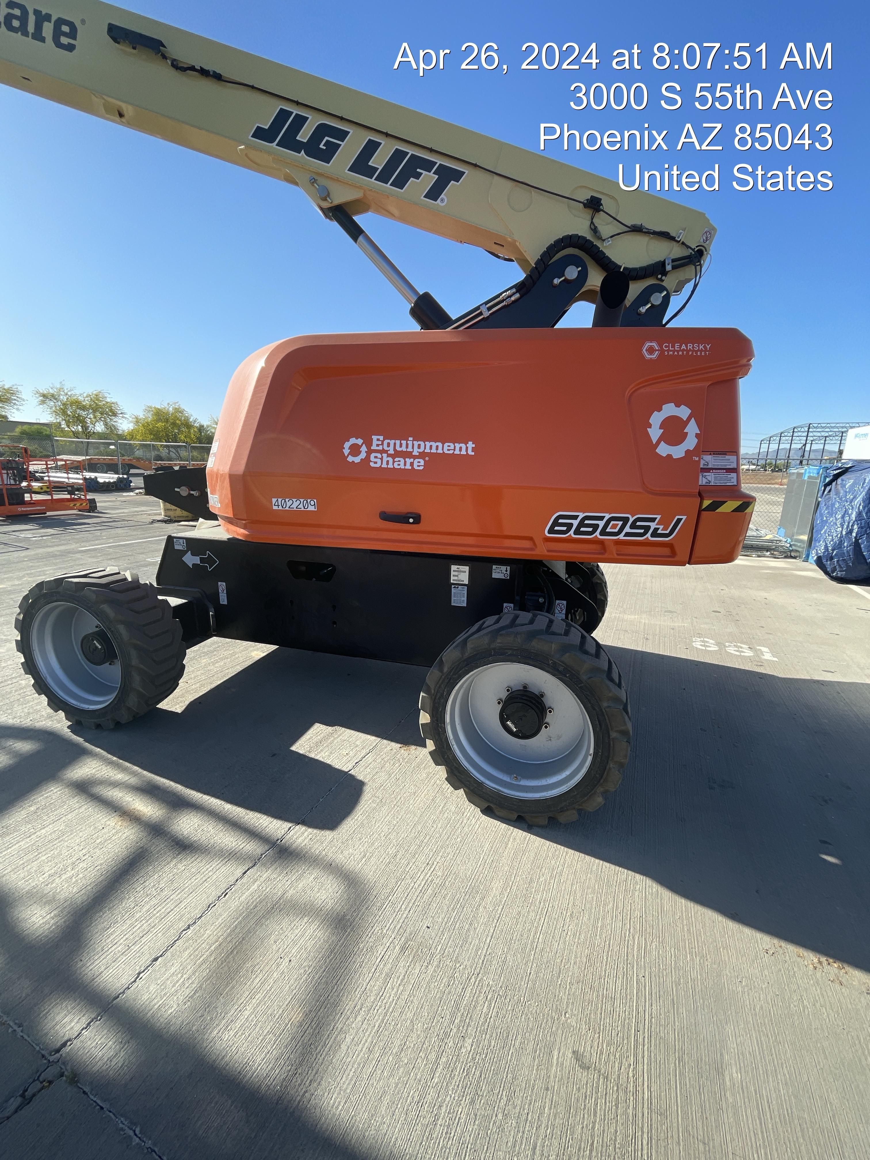 2024 JLG 660SJ