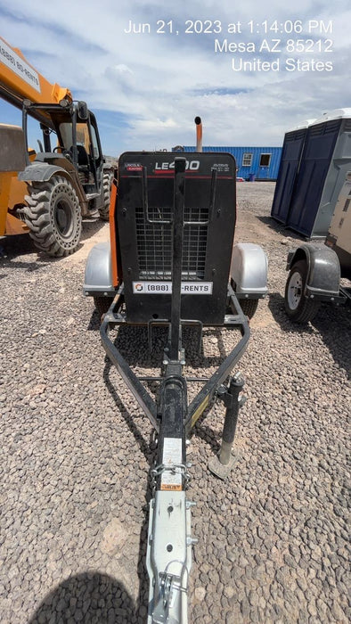 2022 Lincoln Electric LE400 Kubota V1505, Trlr, Cable Rack, Light Kit, ES Decals, T3