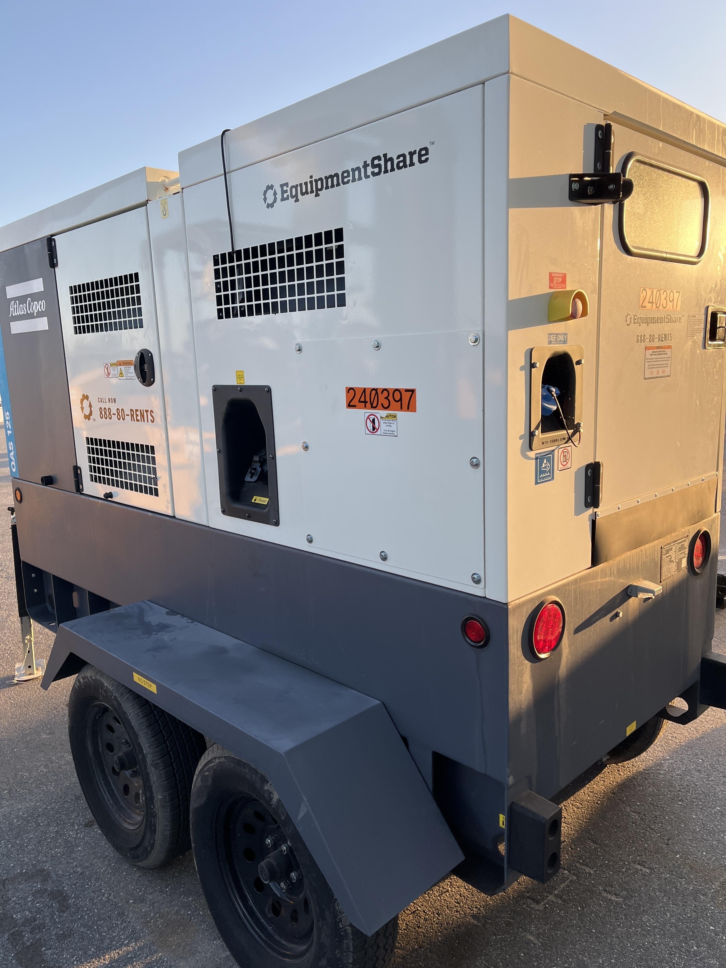 2022 ATLAS COPCO QAS 125