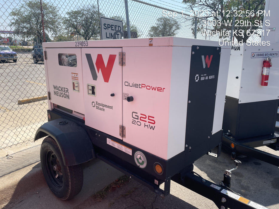 2022 WACKER NEUSON G25