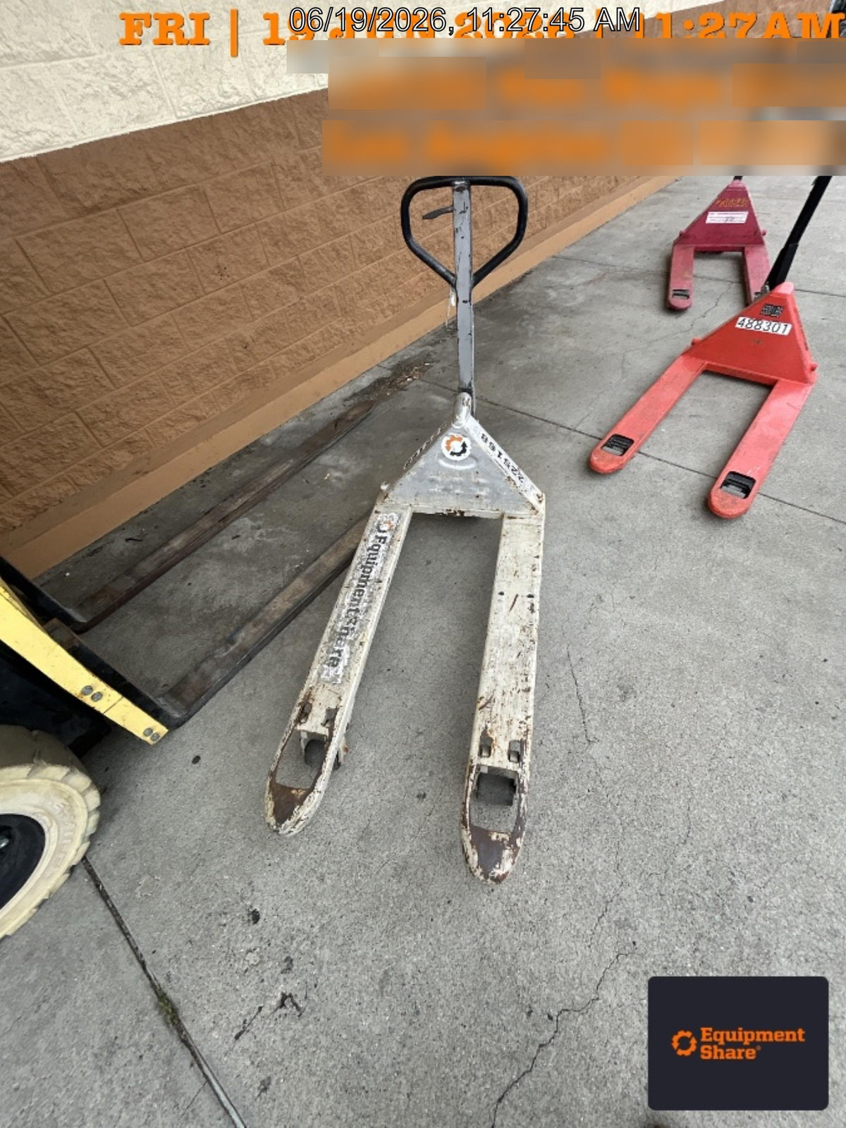 2022 CROWN 5,500lb Manual Pallet Jack - Crown