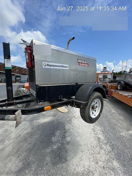 2019 Lincoln Electric Vantage 322 Lincoln Vantage 322 Welder w/Trailer, Light Kit, Cable Rack