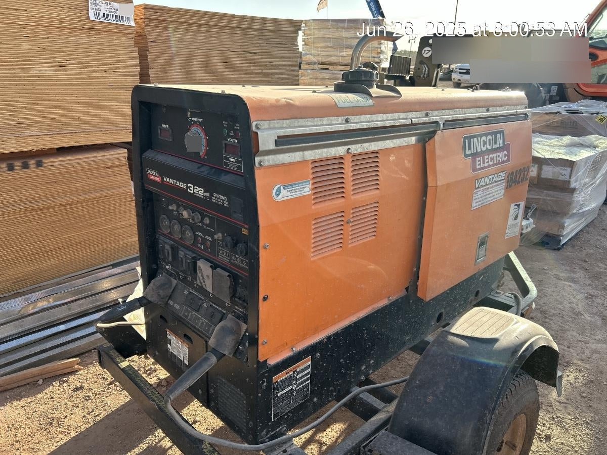 2021 Lincoln Electric Vantage 322 VANTAGE 322 READY-PAK 3