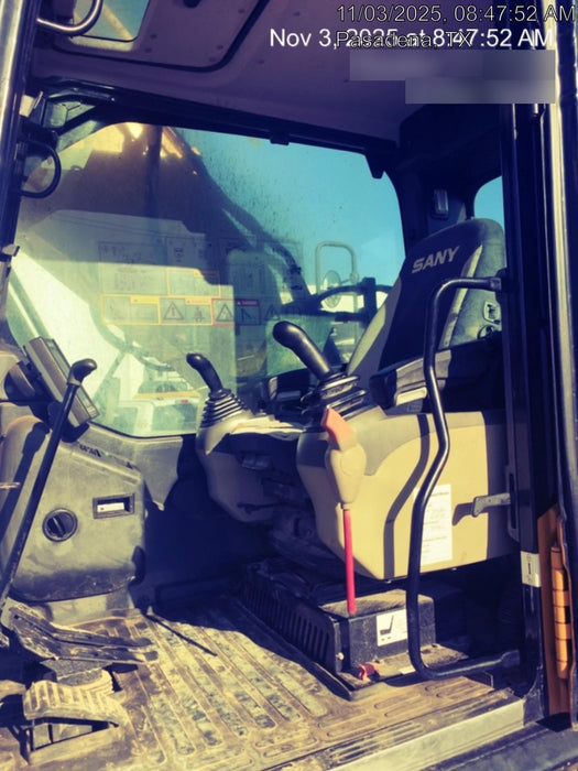 Sany SY215 SY215 Tier 4 - Cab, Hydraulic QC,  Buckets: 48" , Hydraulic Hammer 4,000 lb impact class