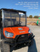 2022 Kubota RTV-X1140W-H Plastic Canopy, Windshield Acrylic Clear, LED Strobe Light, Wire Harness Kit, Back up Alarm